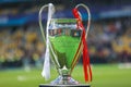 Trophy Cup UEFA Champions League Royalty Free Stock Photo